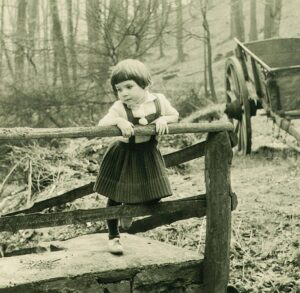 Ursula Stratmann als Kind