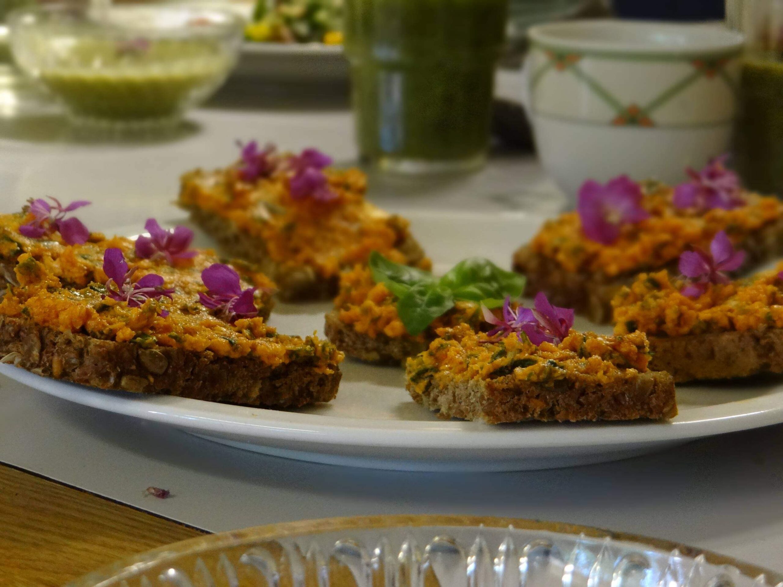 Beim Seminar gibt es Kräuterbutter!